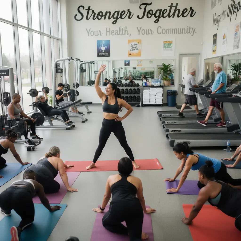 Жилое помещение с удобствами, включая бассейн и тренажерный зал, в закрытом сообществе.